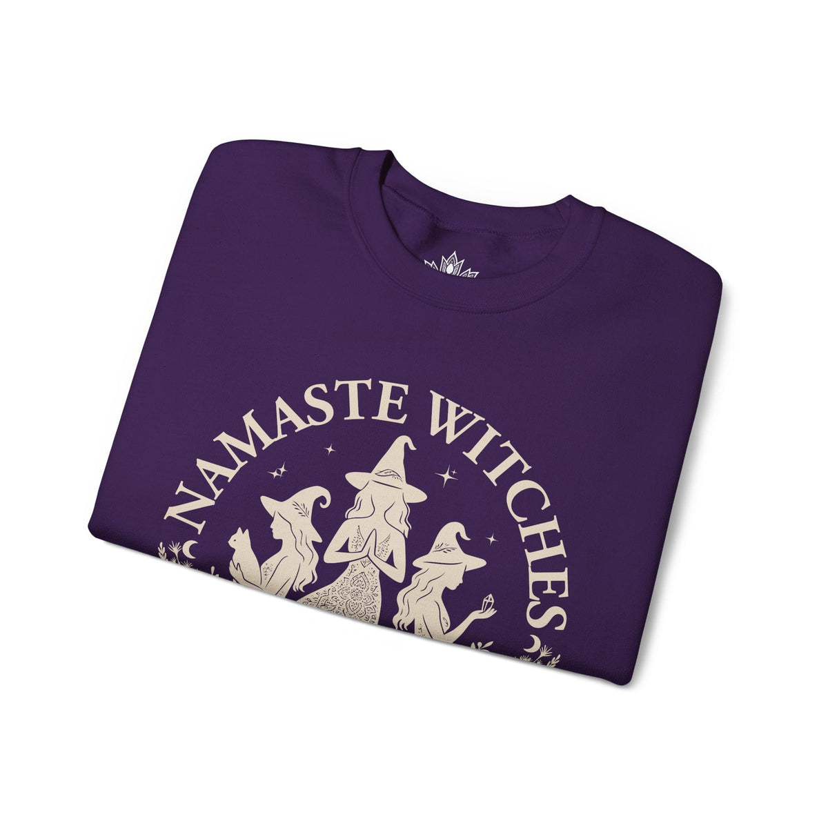 Printify Sweatshirt Namaste Witches Sweatshirt Namaste Witches Sweatshirt