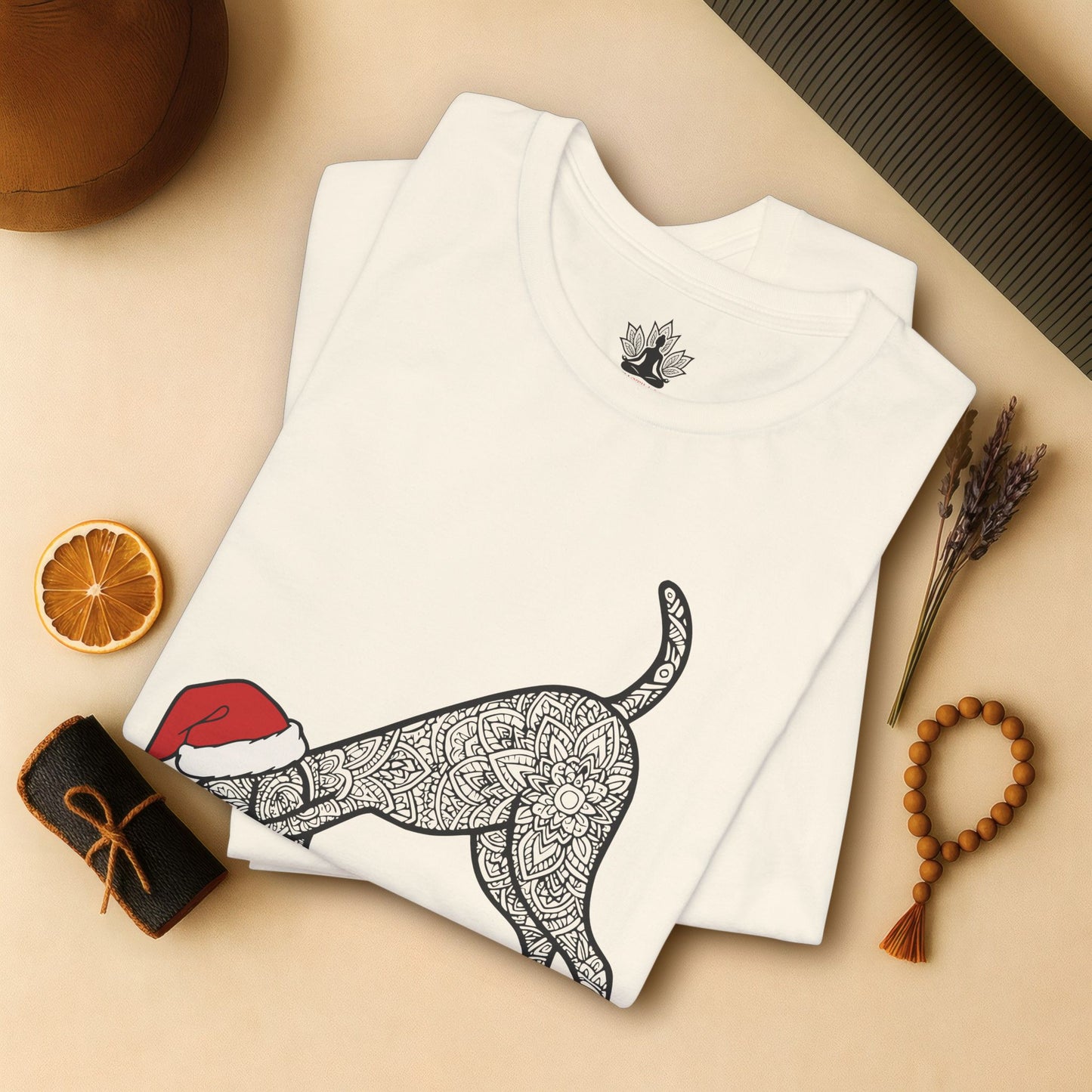 Downward Human – Funny Holiday Edition Tee
