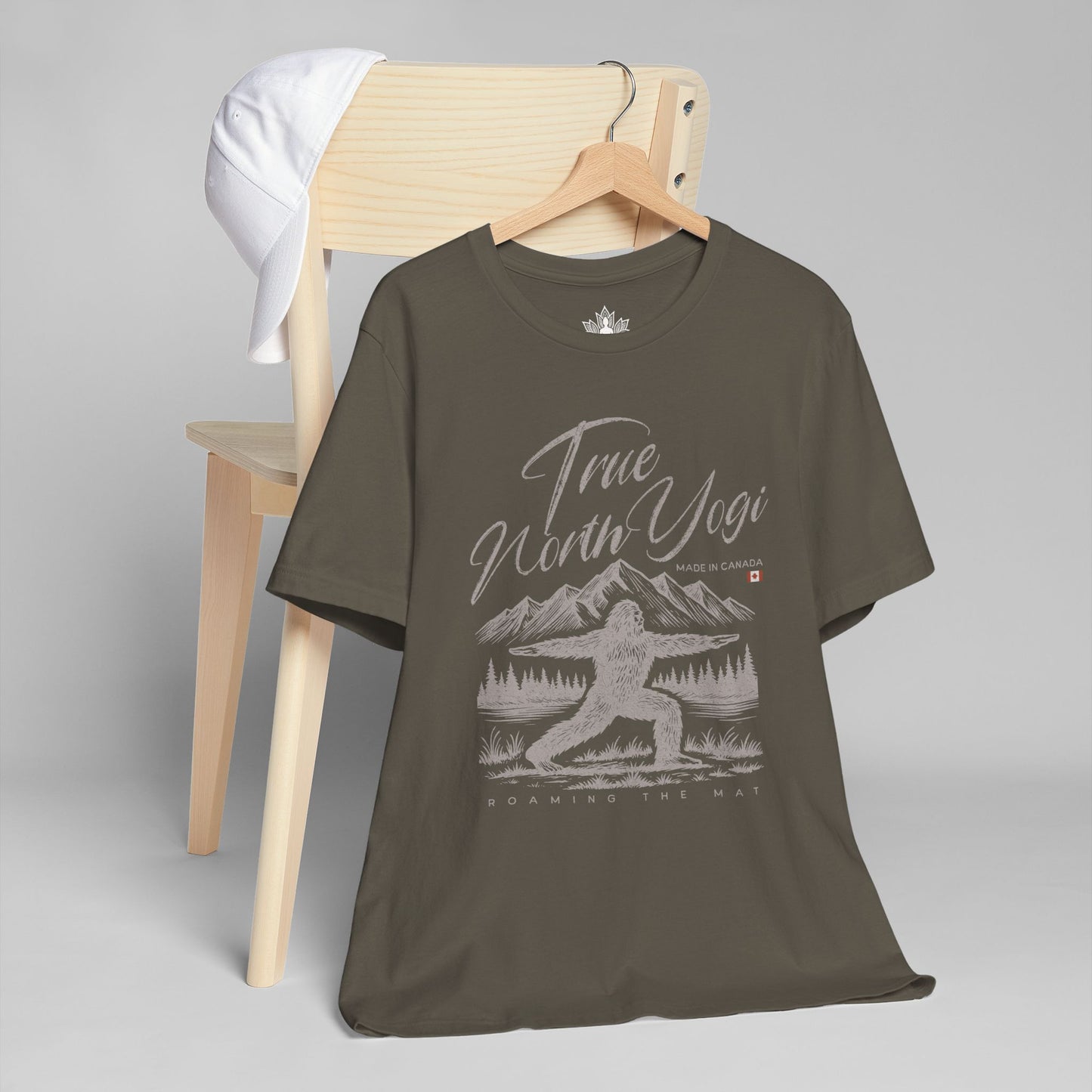 True North Yogi – Sasquatch Warrior Yoga Men Tee