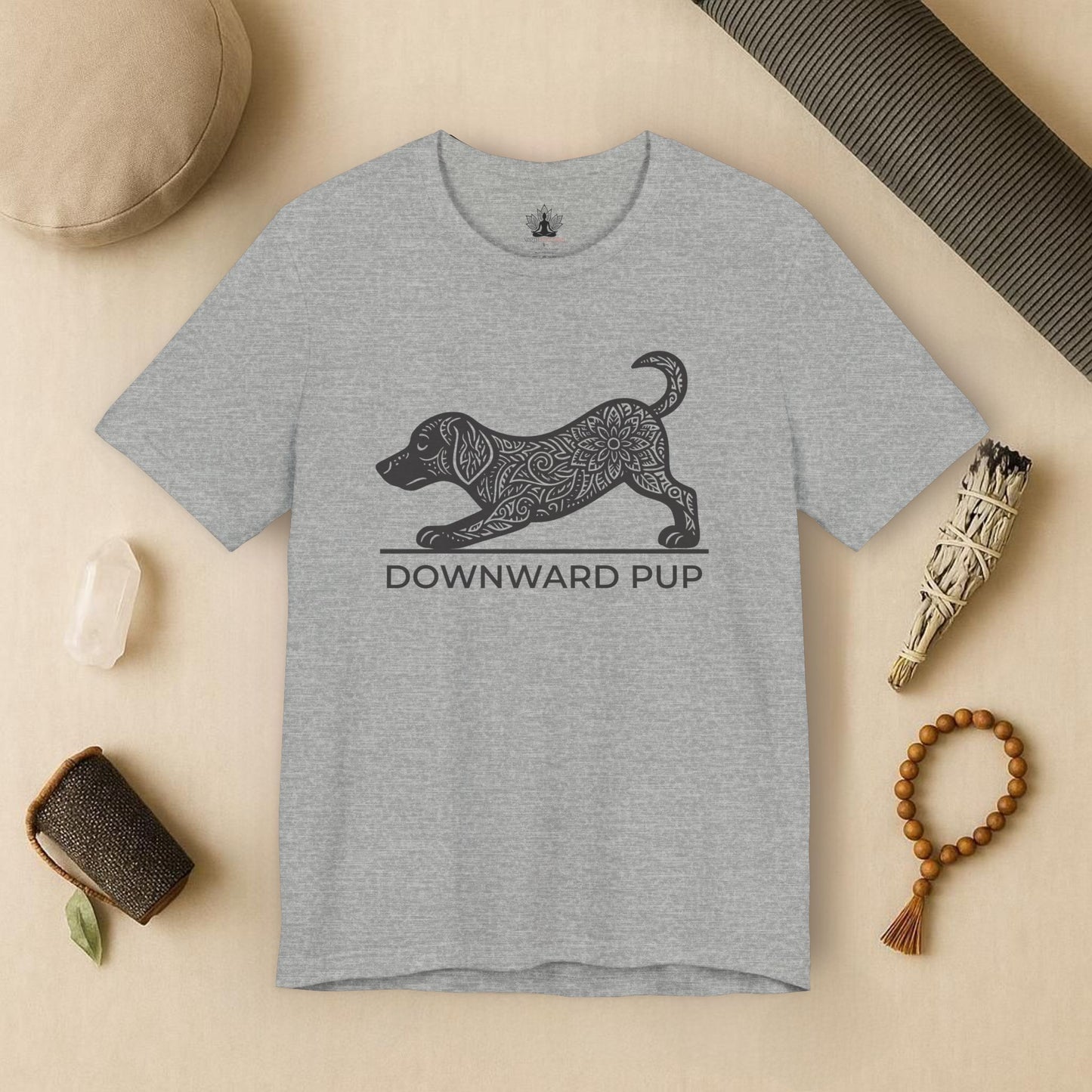 Balance Sausage Dog - Downward Pup Tee