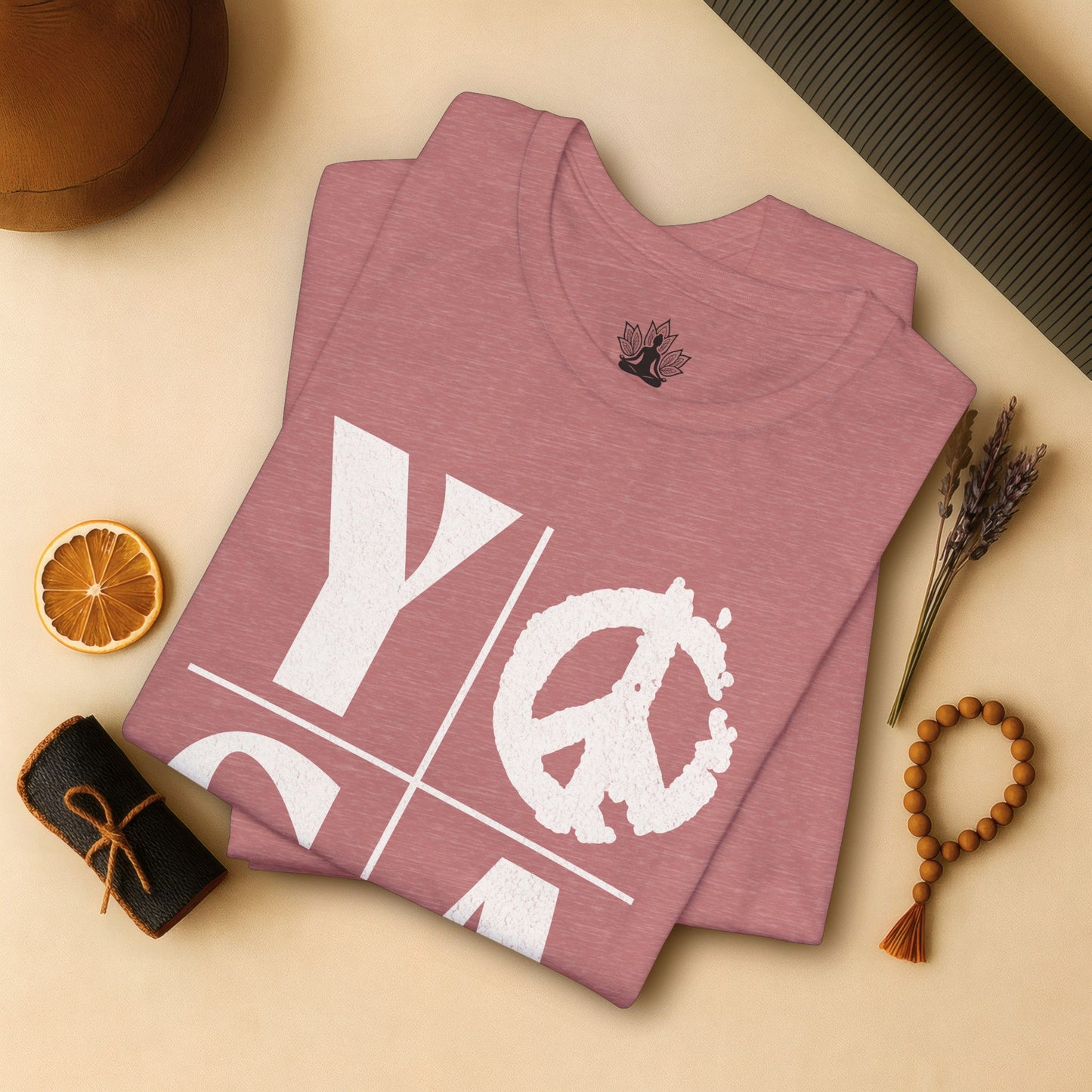 Bold Yoga – Modern Grid Tee