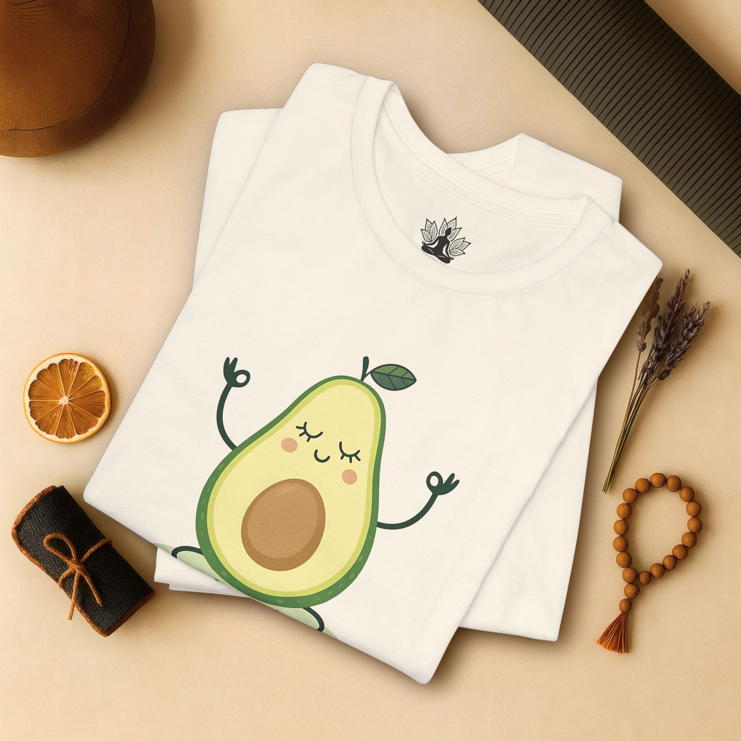Avocado Om – Cute Yoga Pun Tee