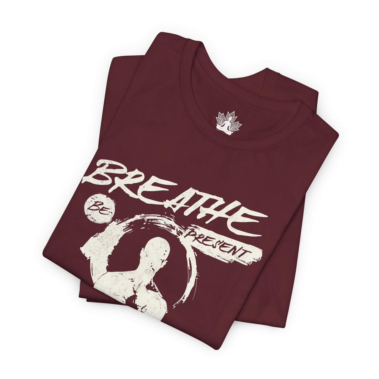 Breathe Be Present – Mindfulness Men Tee