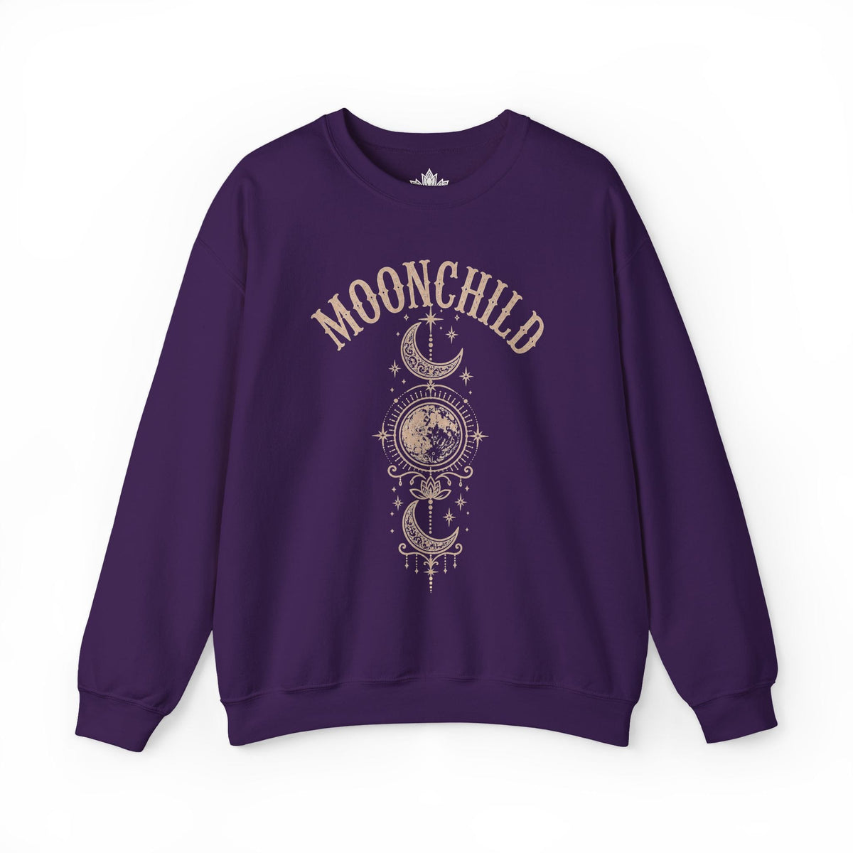 Printify Sweatshirt Moonchild Sweatshirt Moonchild Sweatshirt