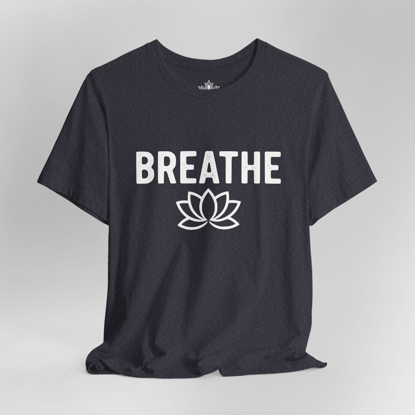 Breathe Lotus – Minimalist Yoga Class Men Tee