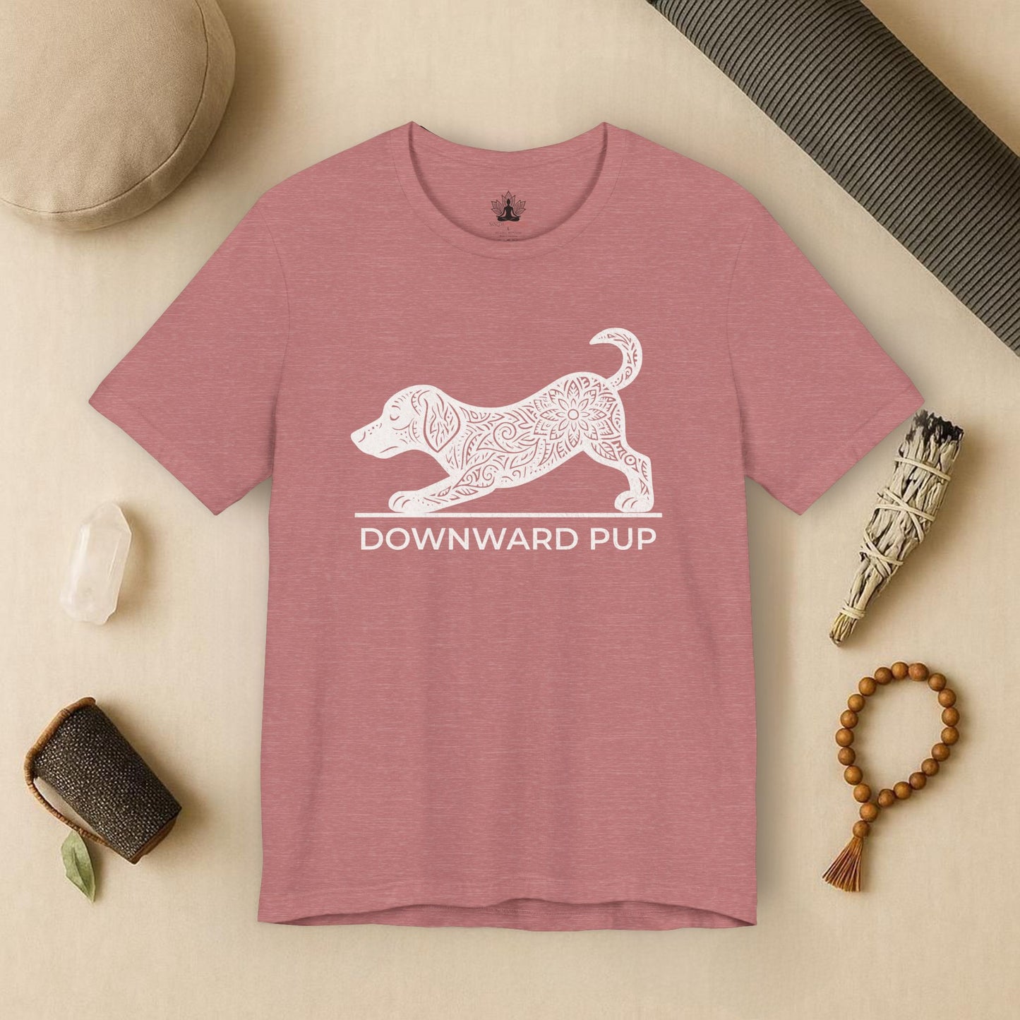 Balance Sausage Dog - Downward Pup Tee
