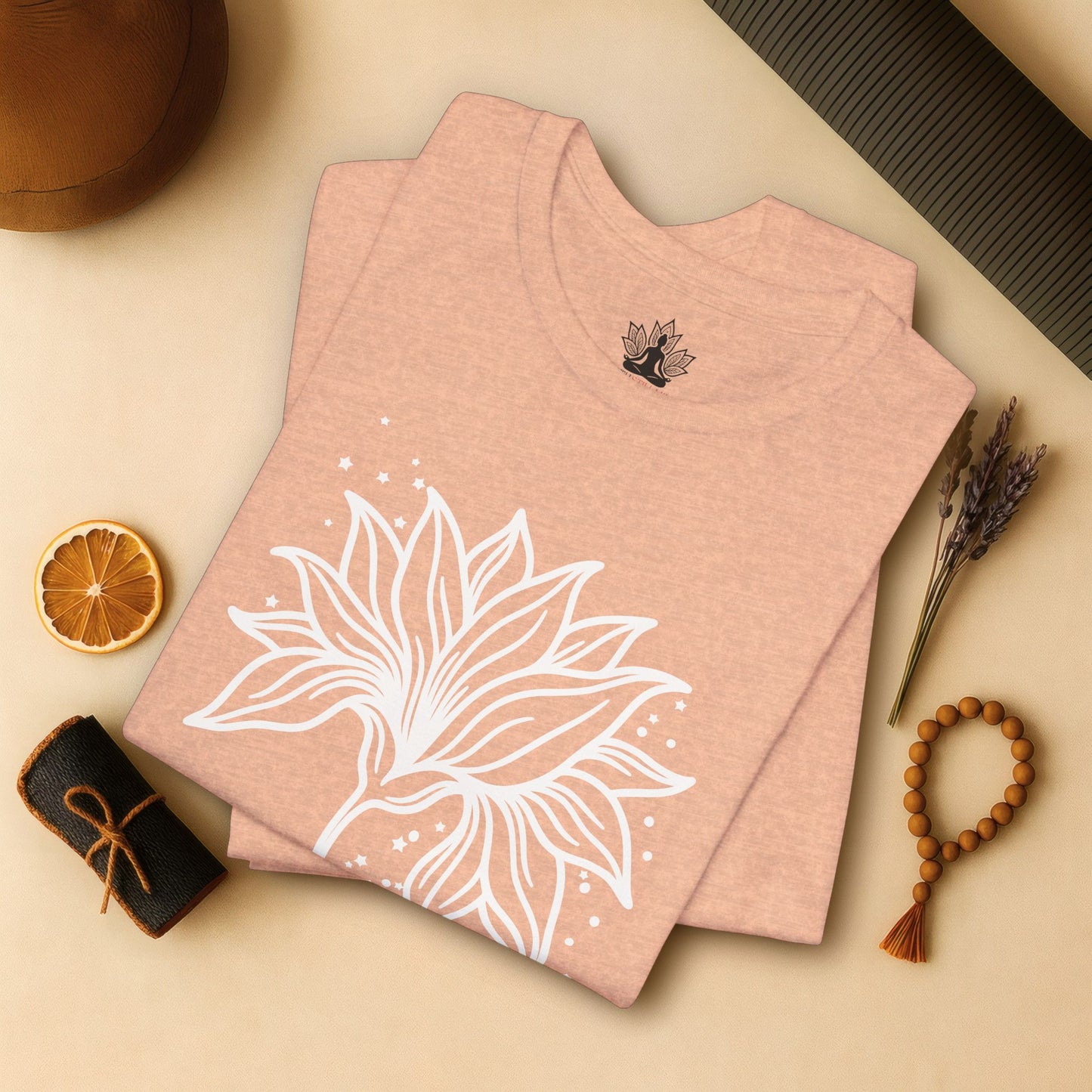 Mystic Lotus Bloom – Calm Energy Tee