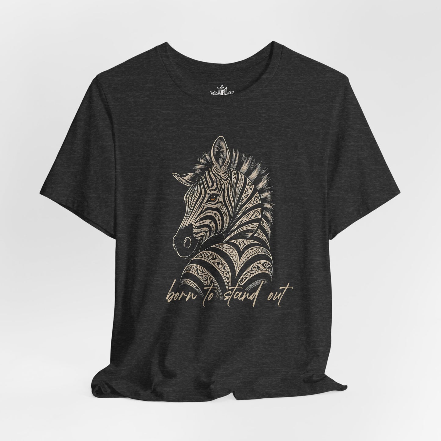 Born To Stand Out Zebra Tee