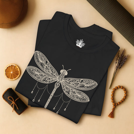 Mandala Dragonfly - Serenity Tee