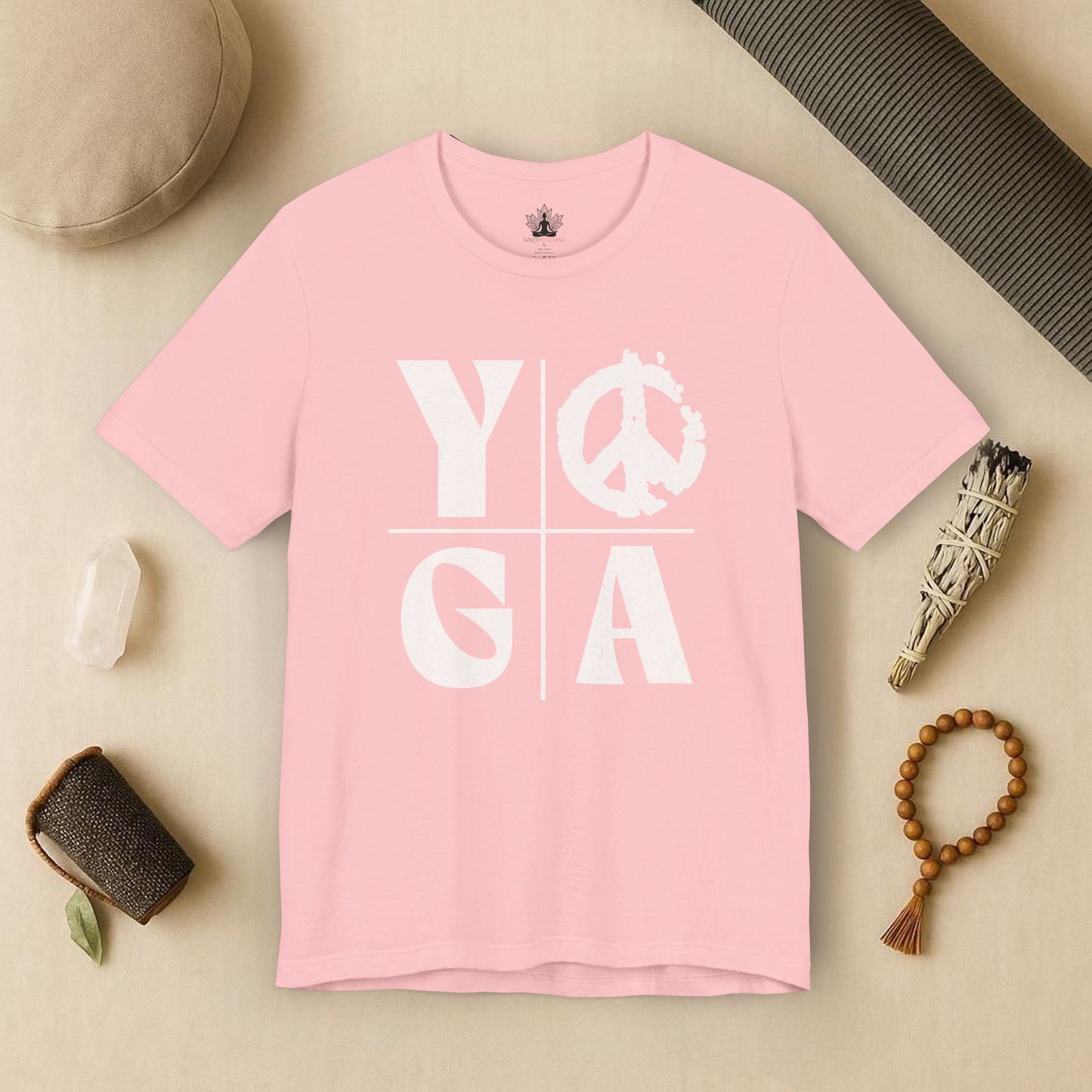 Bold Yoga – Modern Grid Tee