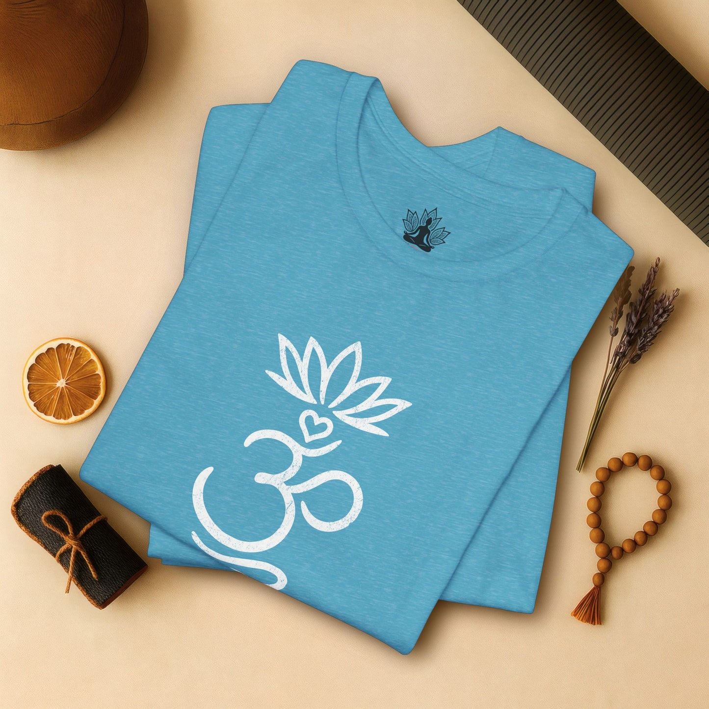Sacred Harmony – Vintage Om Lotus Tee