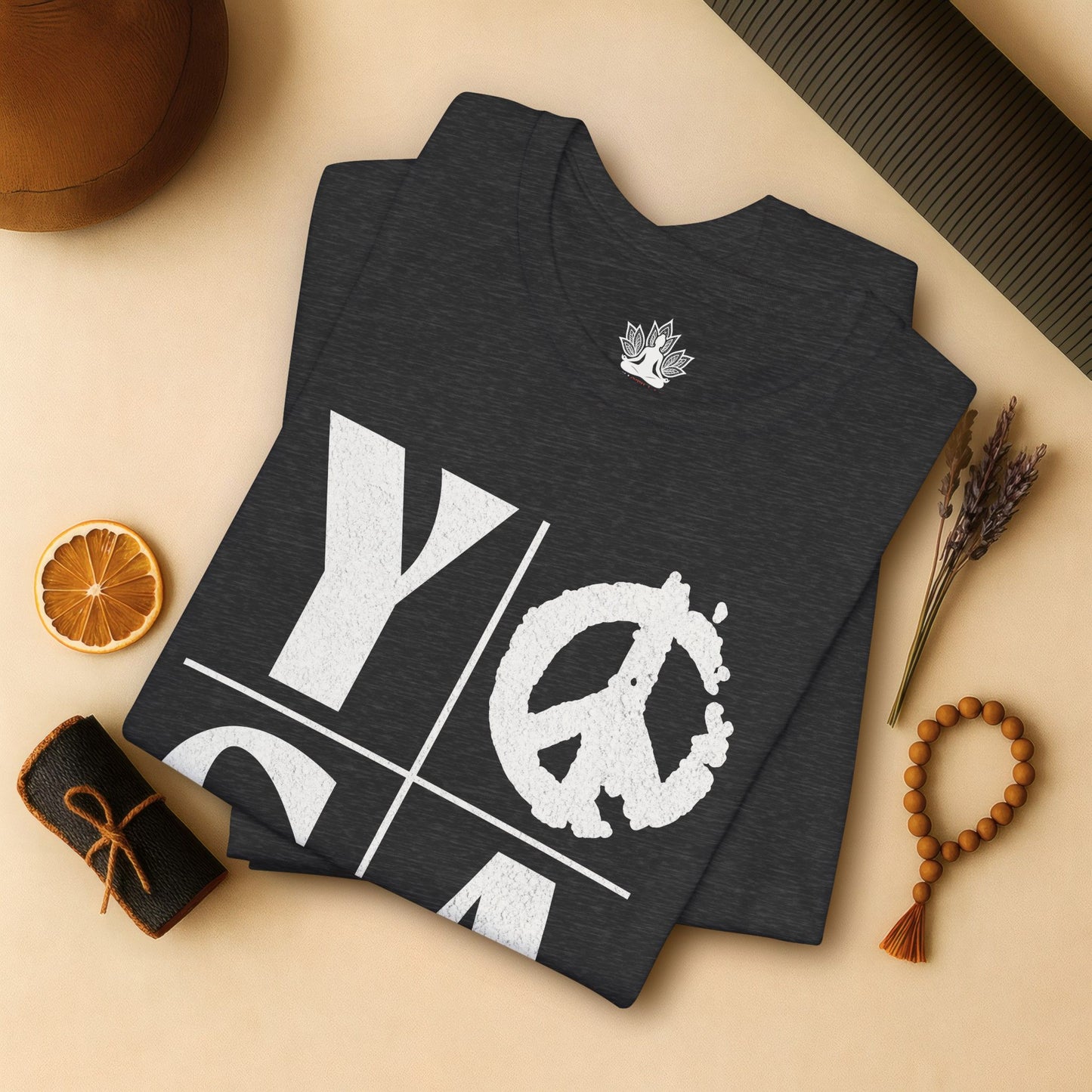 Bold Yoga – Modern Grid Tee