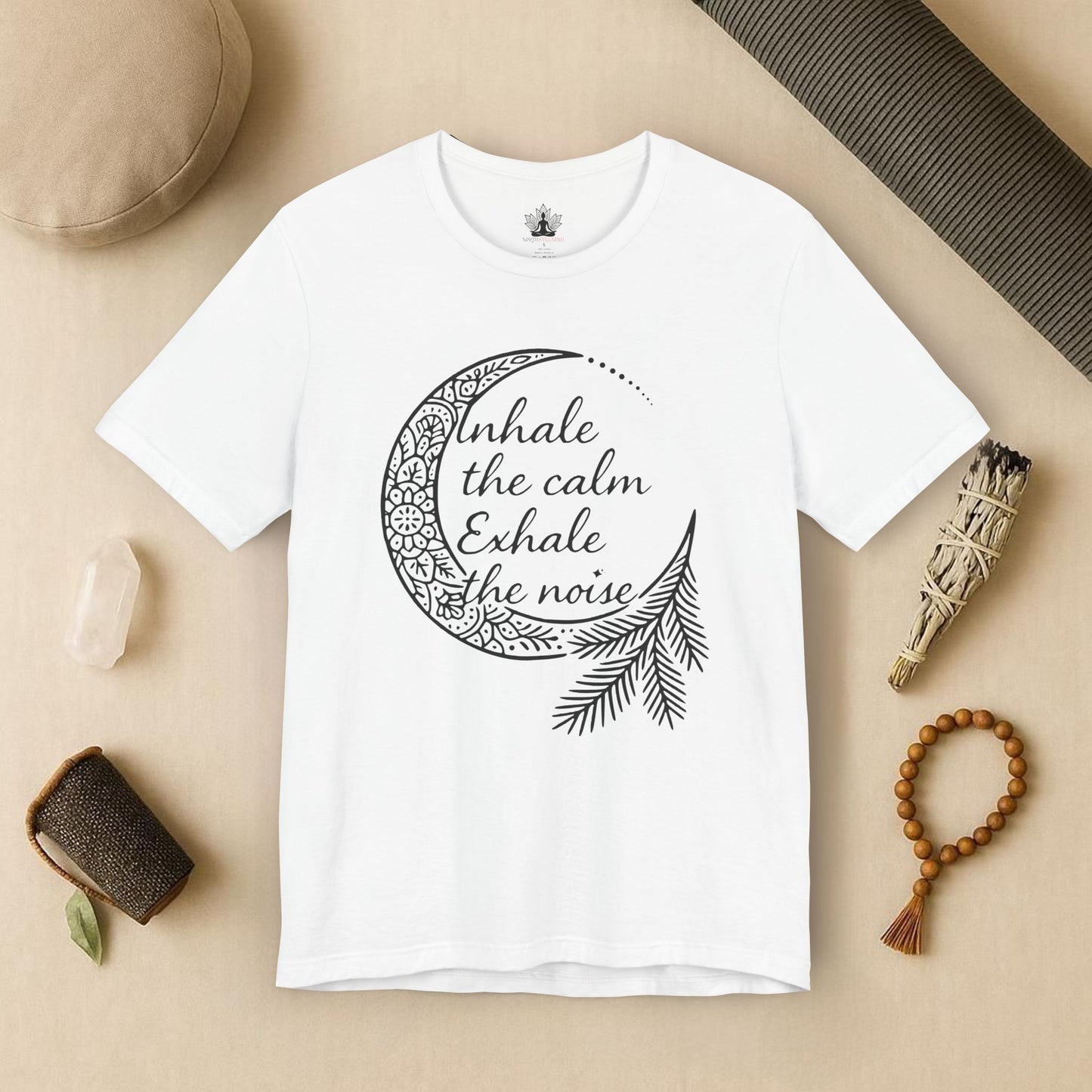 Inhale Calm – Exhale the Noise Tee