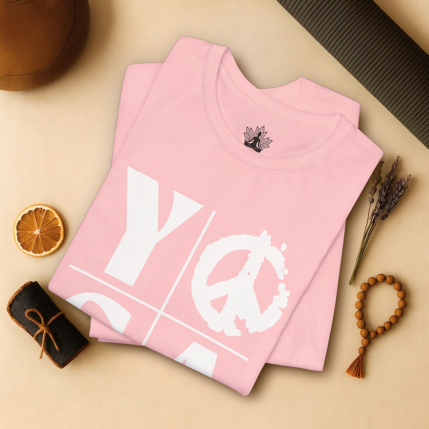 Bold Yoga – Modern Grid Tee