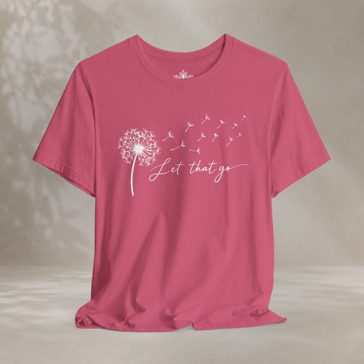 Printify T-Shirt Let That Go Dandelion Tee Let That Go Dandelion Tee