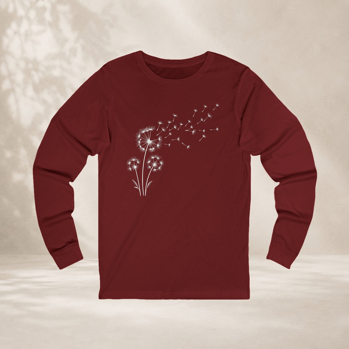 Printify Long-sleeve Where The Wind Goes Long Sleeve Tee Where The Wind Goes Long Sleeve Tee