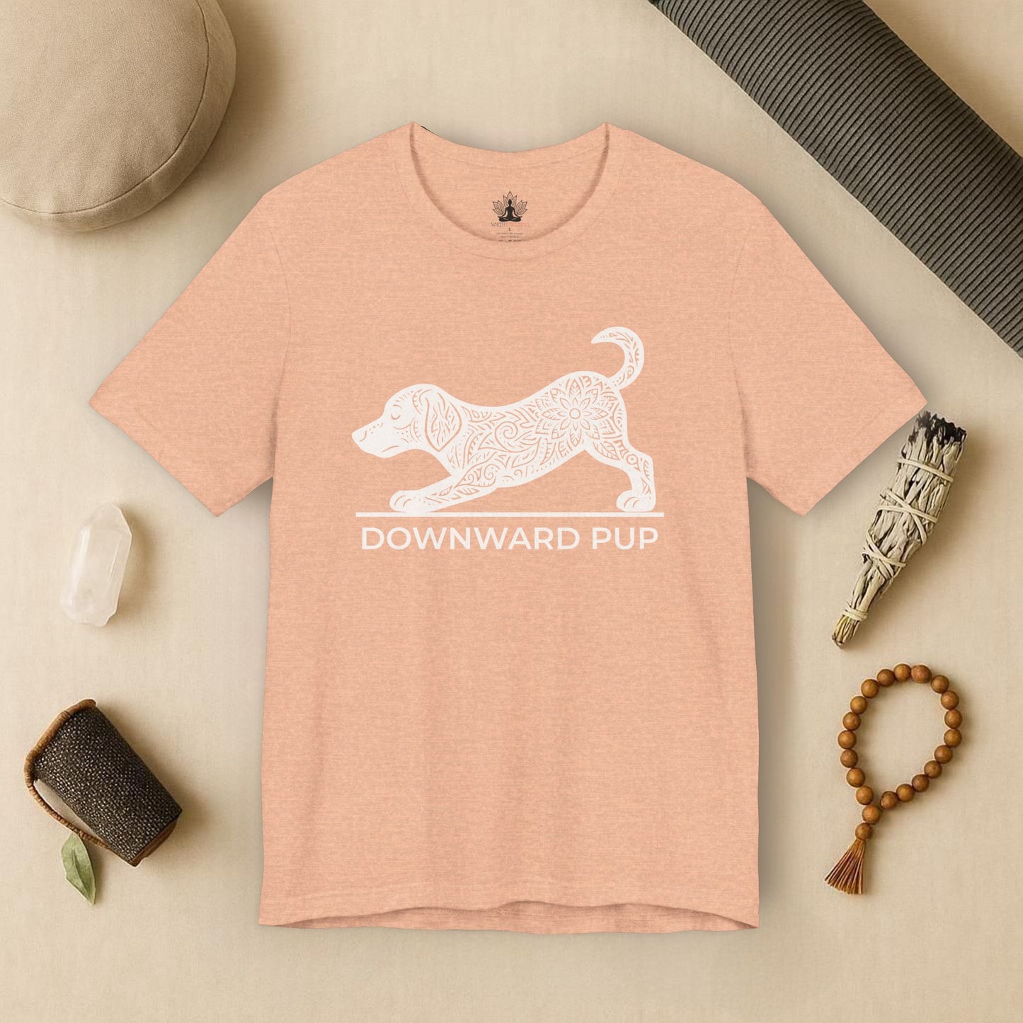 Balance Sausage Dog - Downward Pup Tee