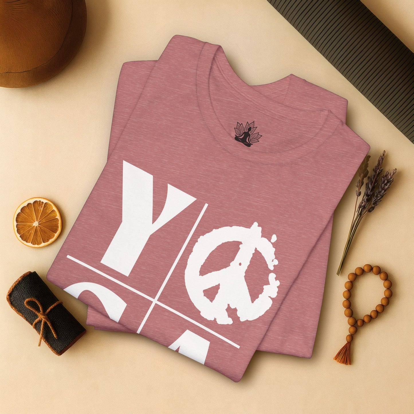 Bold Yoga – Modern Grid Tee