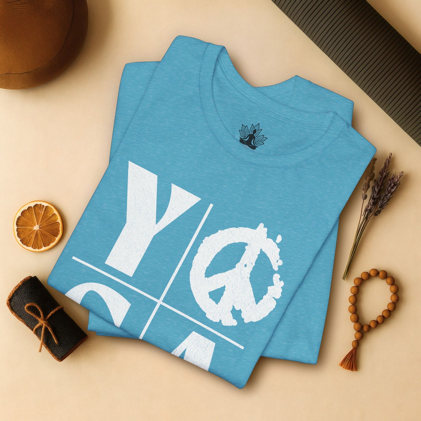 Bold Yoga – Modern Grid Tee