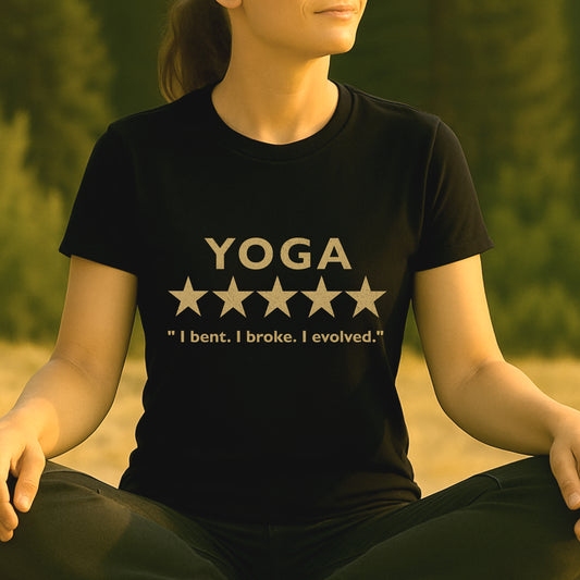 A Yoga Evolution Review – Funny Yogi Tee
