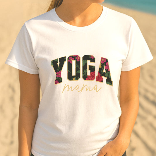 Floral Yoga Mama – Mindful Vintage Tee