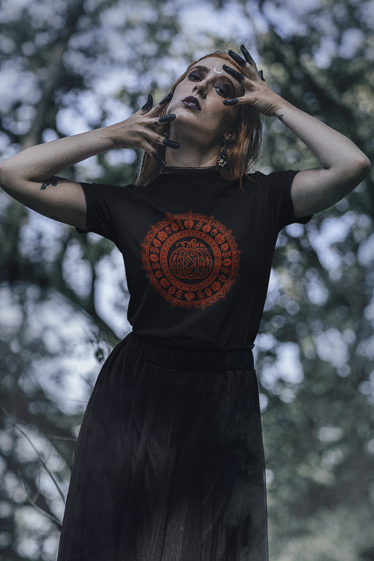 Pumpkin Mandala - Fall Yoga Tee