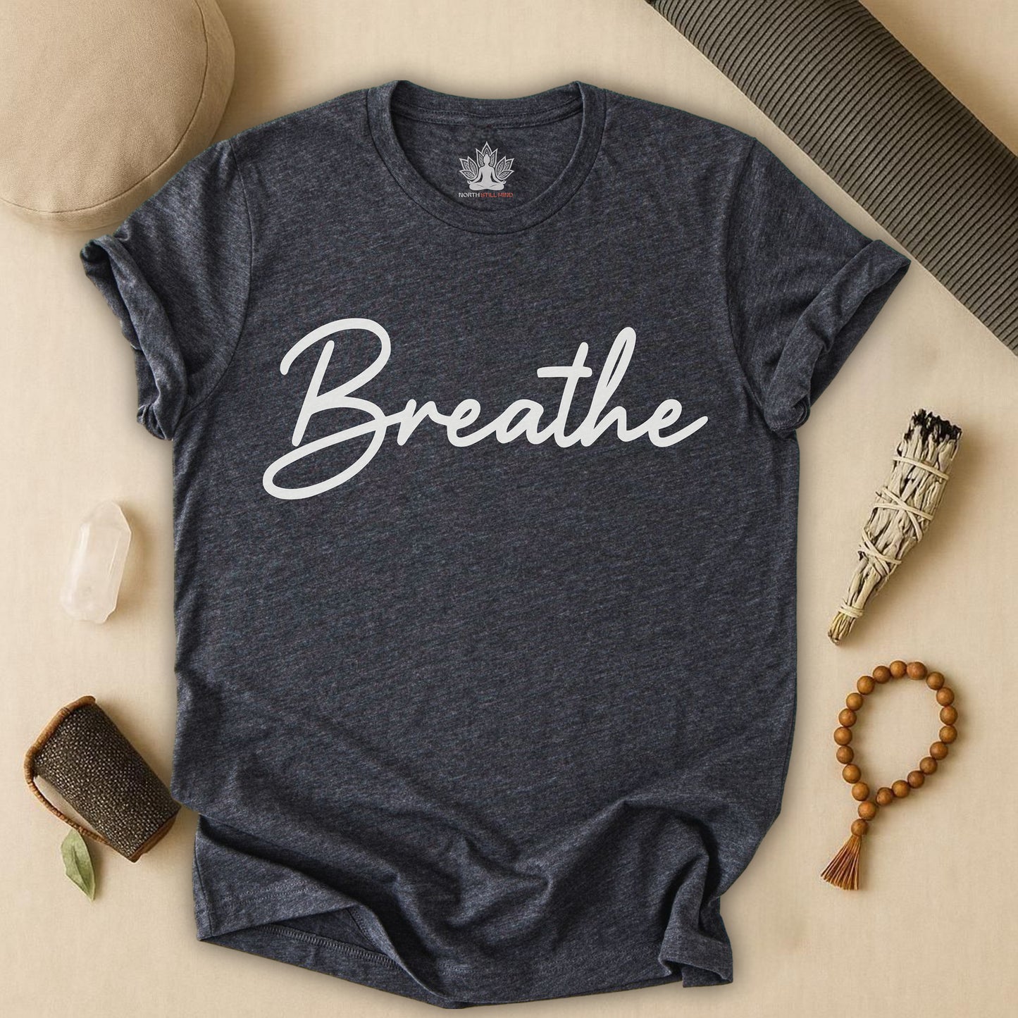 Breathe – Minimalist Calm Tee