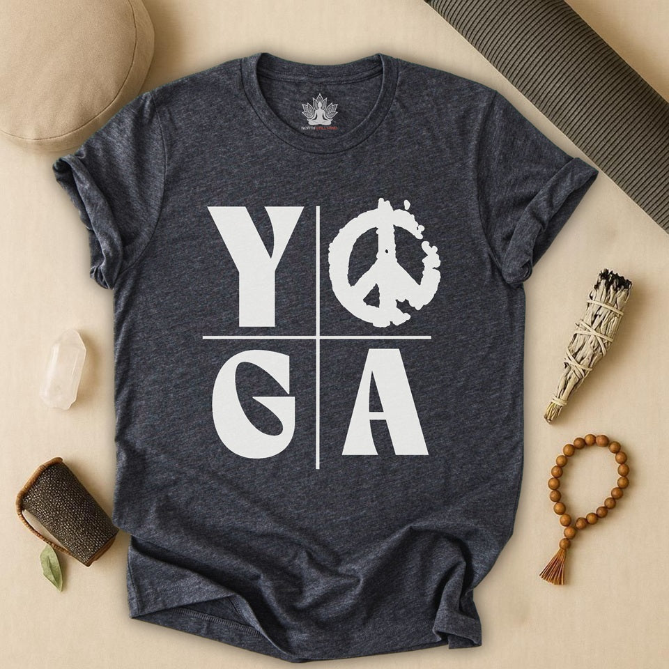 Bold Yoga – Modern Grid Tee