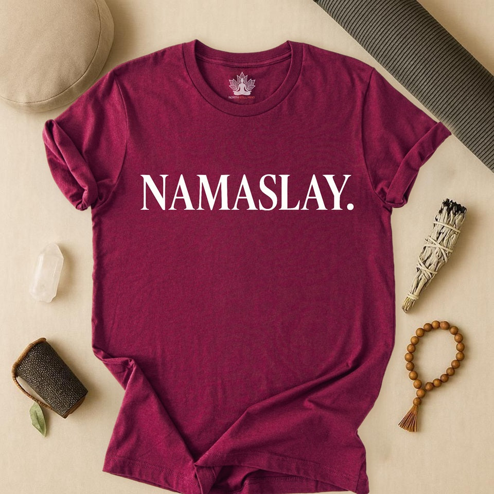 Namaslay – Empowered Yoga Tee