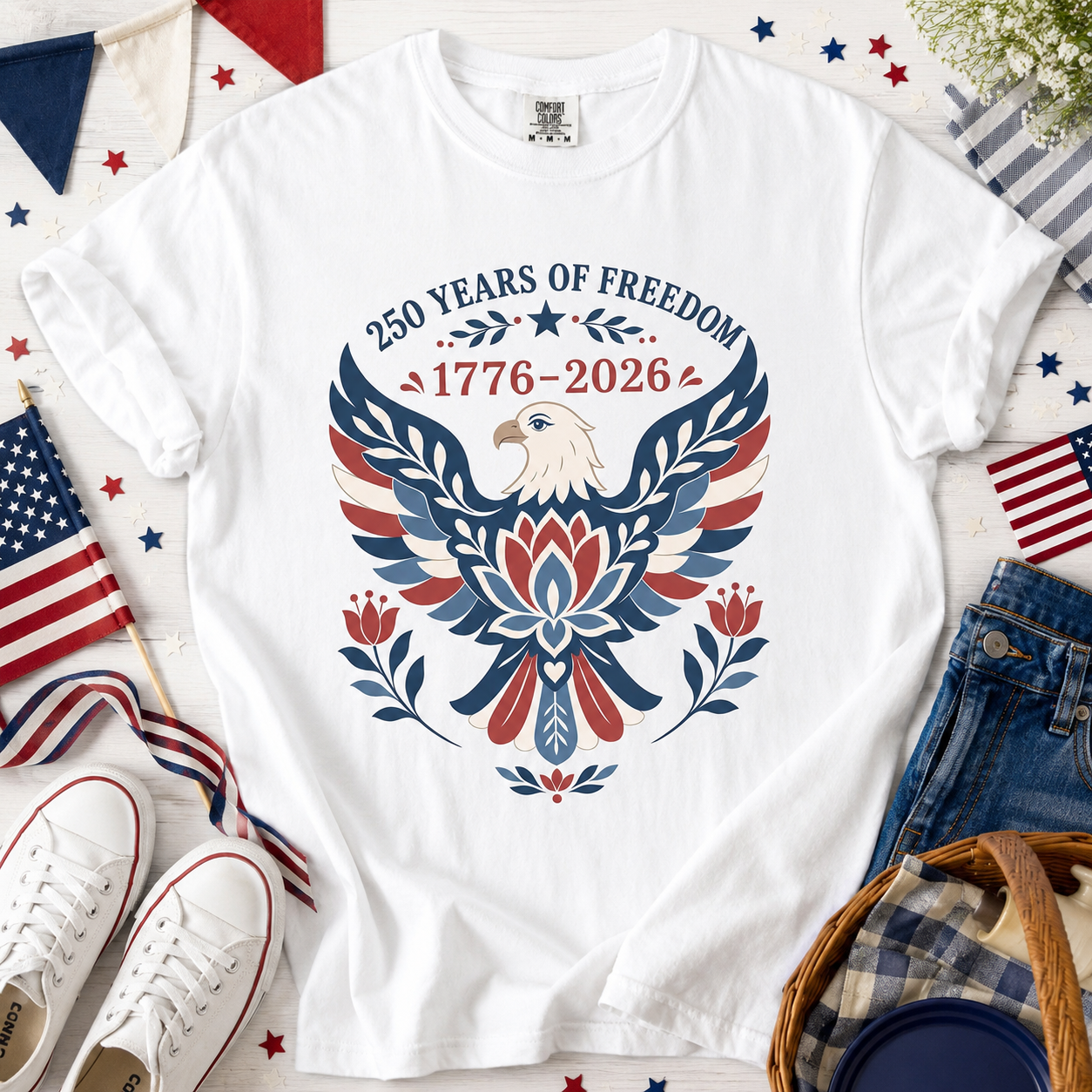Limited Edition - 250 Years Of Freedom Comfort Colors® Tee