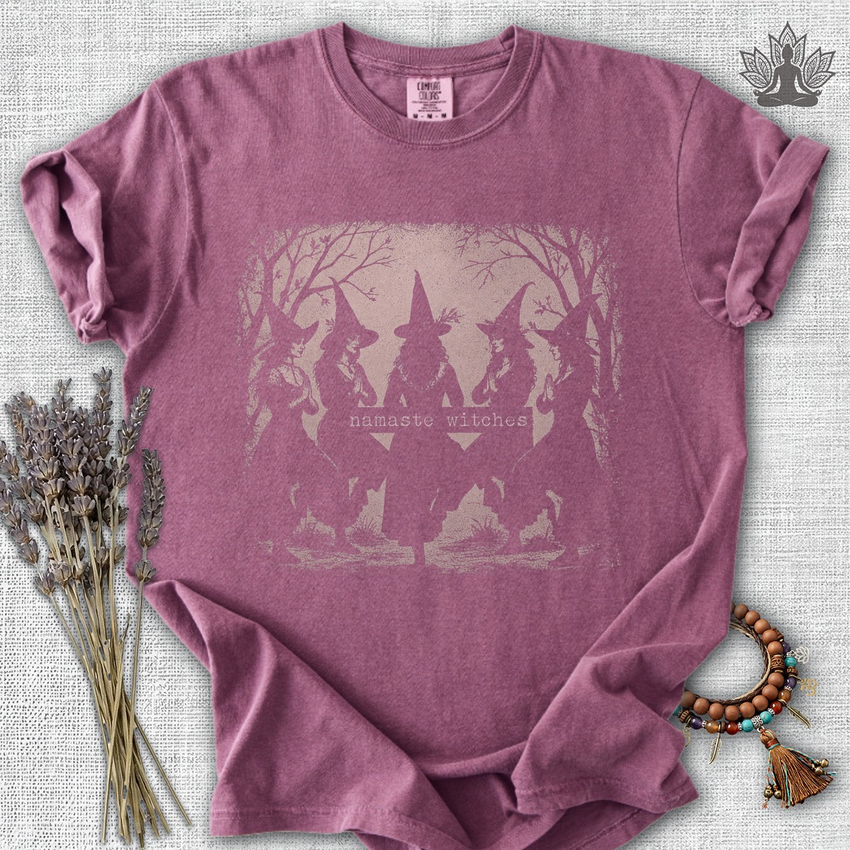 Namaste Witches Sisterhood Comfort Colors® Tee