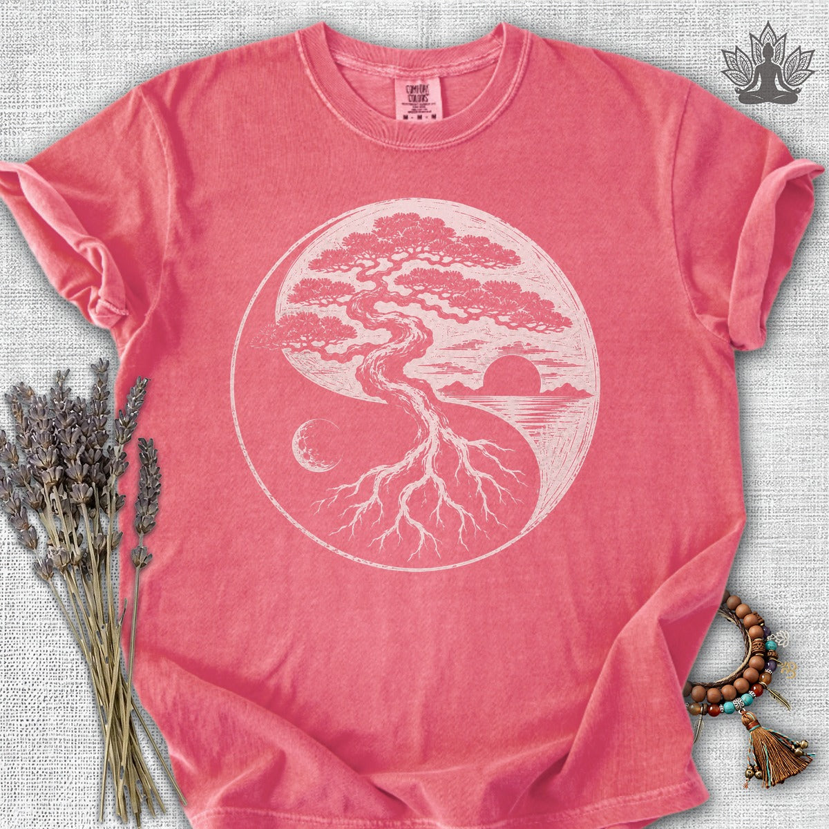Bonsai Yin Yang Comfort Colors® Tee