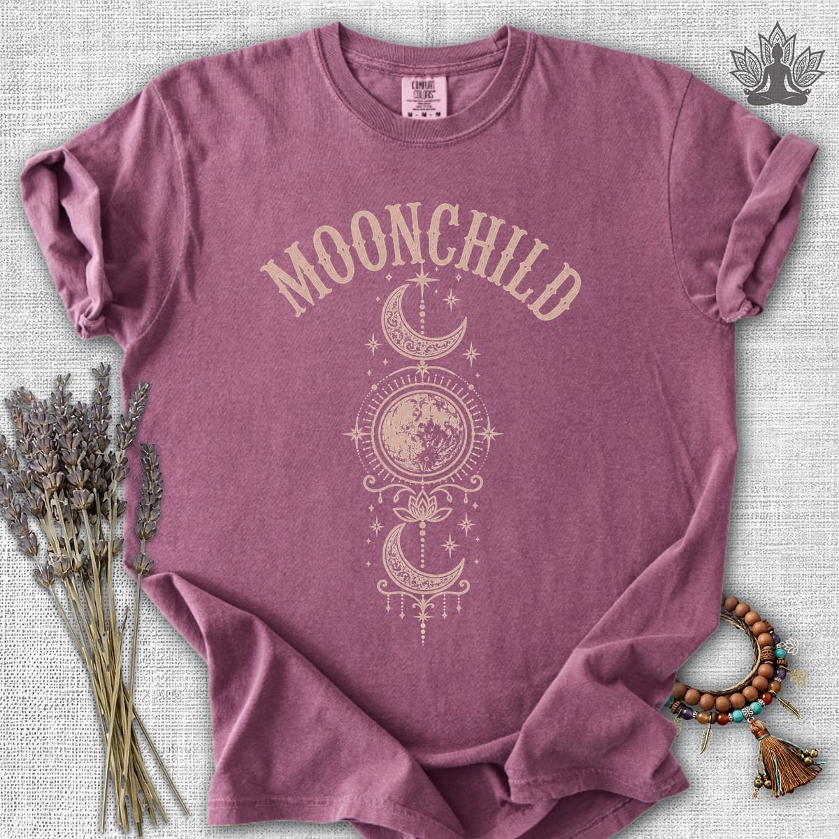 Printify T-Shirt Moonchild Comfort Colors® Tee Moonchild Comfort Colors® Tee