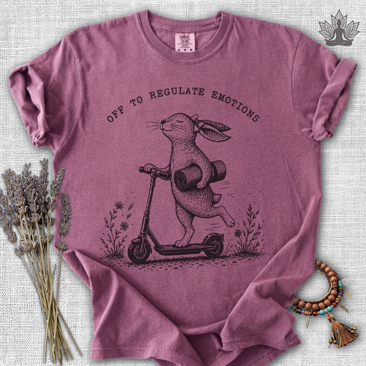 Printify T-Shirt Off To Regulate Emotions Comfort Colors® Tee Off To Regulate Emotions Comfort Colors® Tee