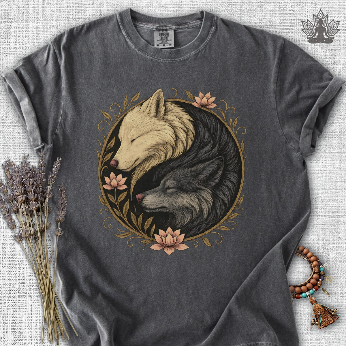 Yin Yang Wolves Comfort Colors® Tee