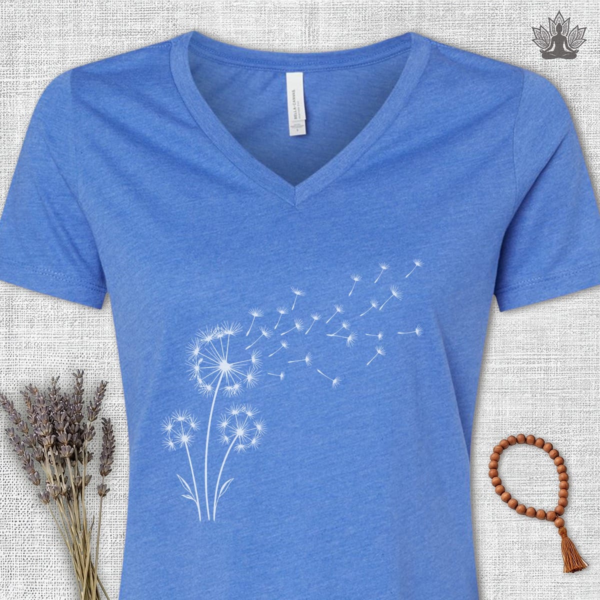 Printify T-Shirt Where The Wind Goes V-Neck Tee Where The Wind Goes V-Neck Tee