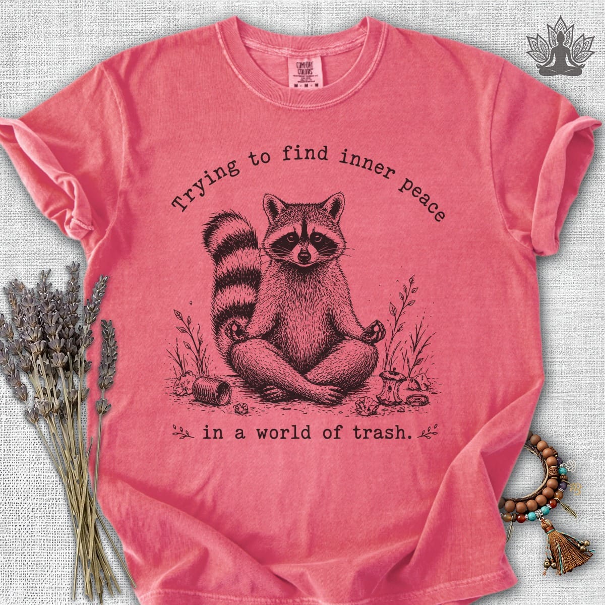 Printify T-Shirt A World Of Trash Comfort Colors® Tee A World Of Trash Comfort Colors® Tee