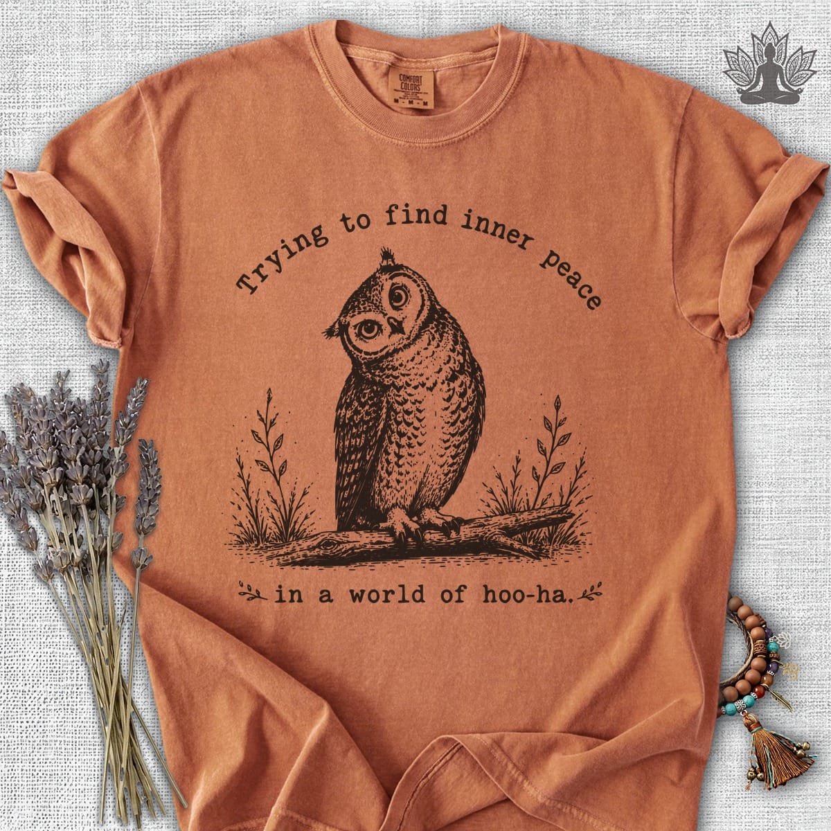 Printify T-Shirt A World Of Hoo-Ha Comfort Colors® Tee A World Of Hoo-Ha Comfort Colors® Tee