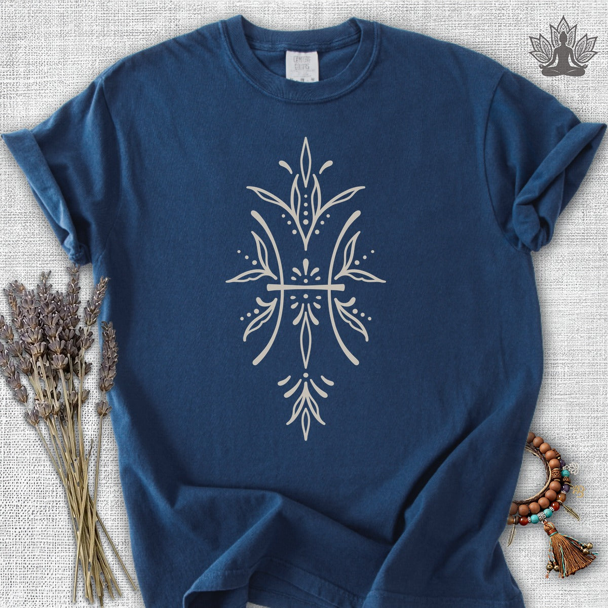 Boho Zodiac Signs Series Pisces Comfort Colors® Tee