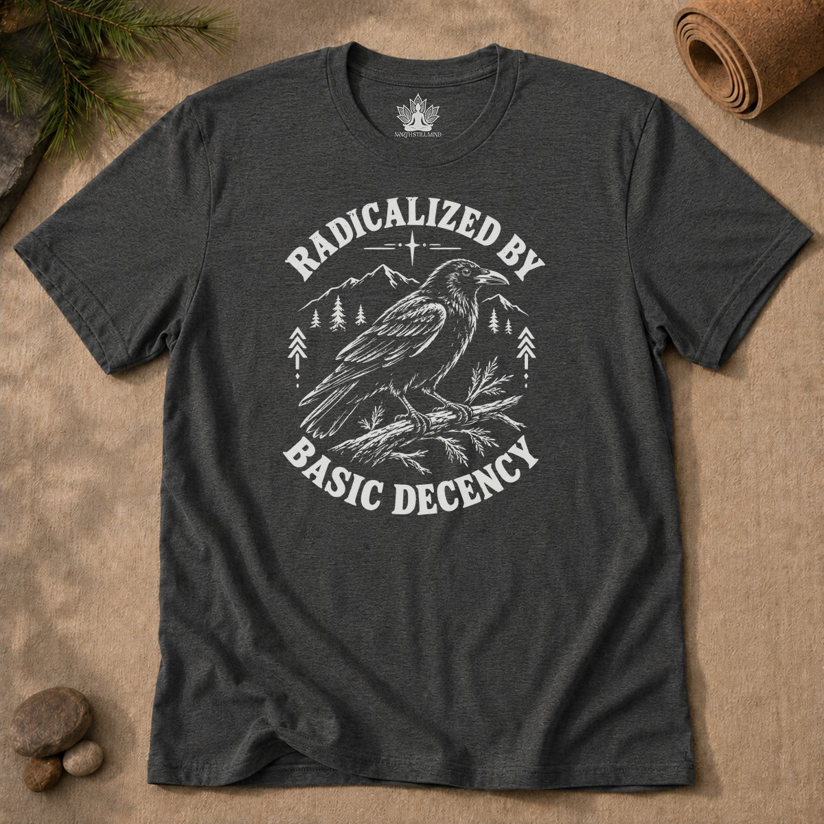 Radicalized By Basic Decency Men Tee