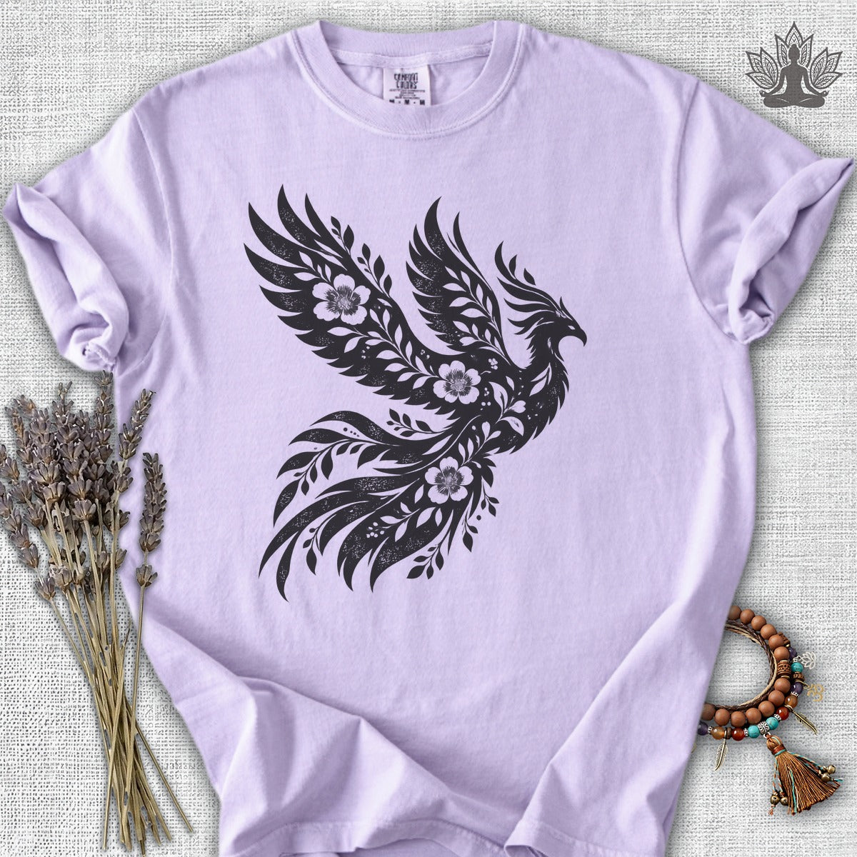 Boho Botanical Phoenix Comfort Colors® Tee