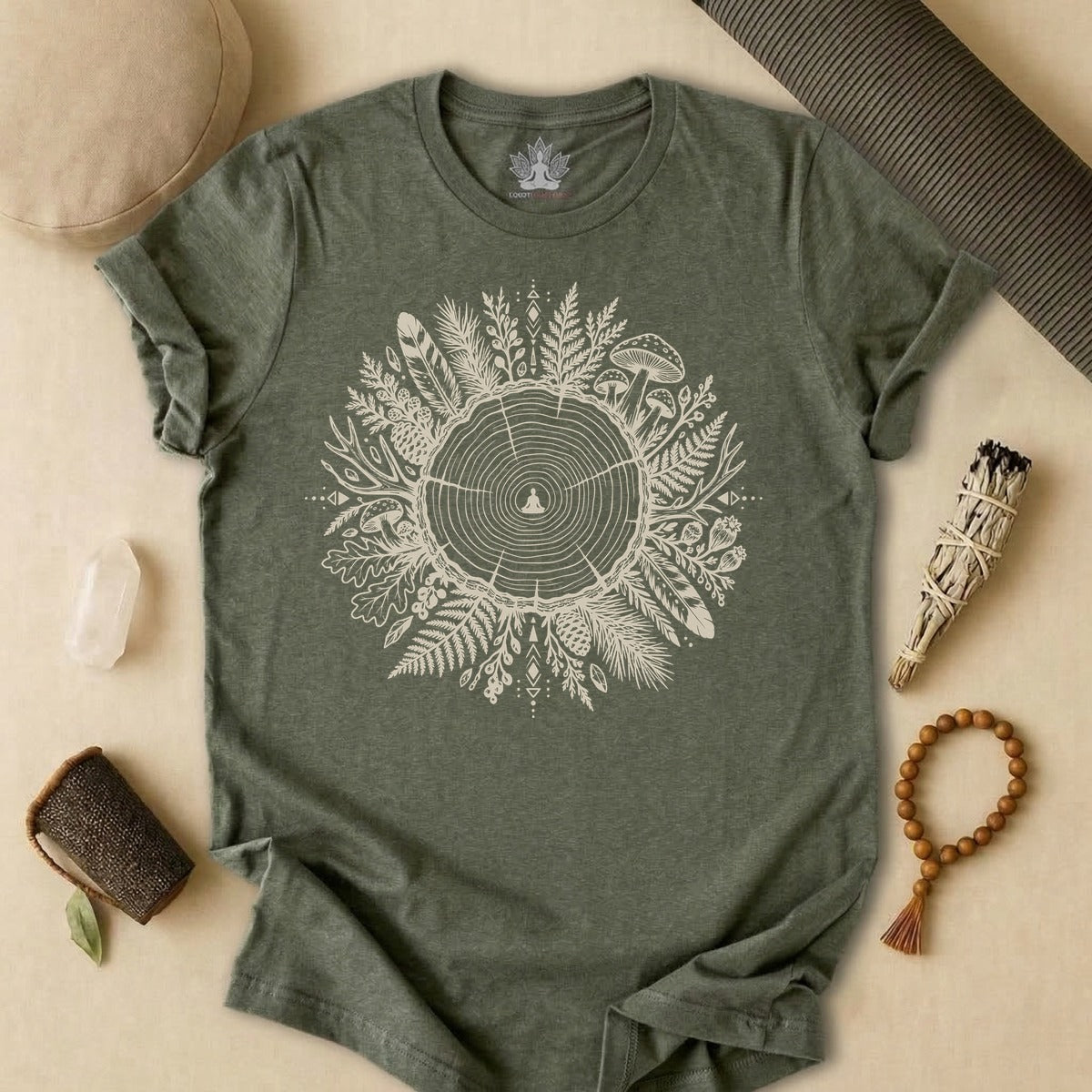 The Quiet Center Woodland Tee