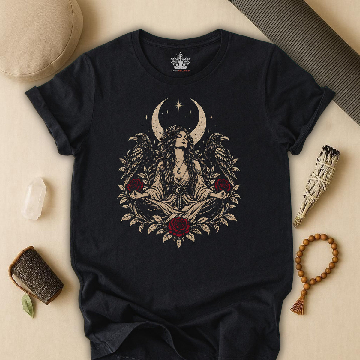 Peace Within Ravens & Roses Tee