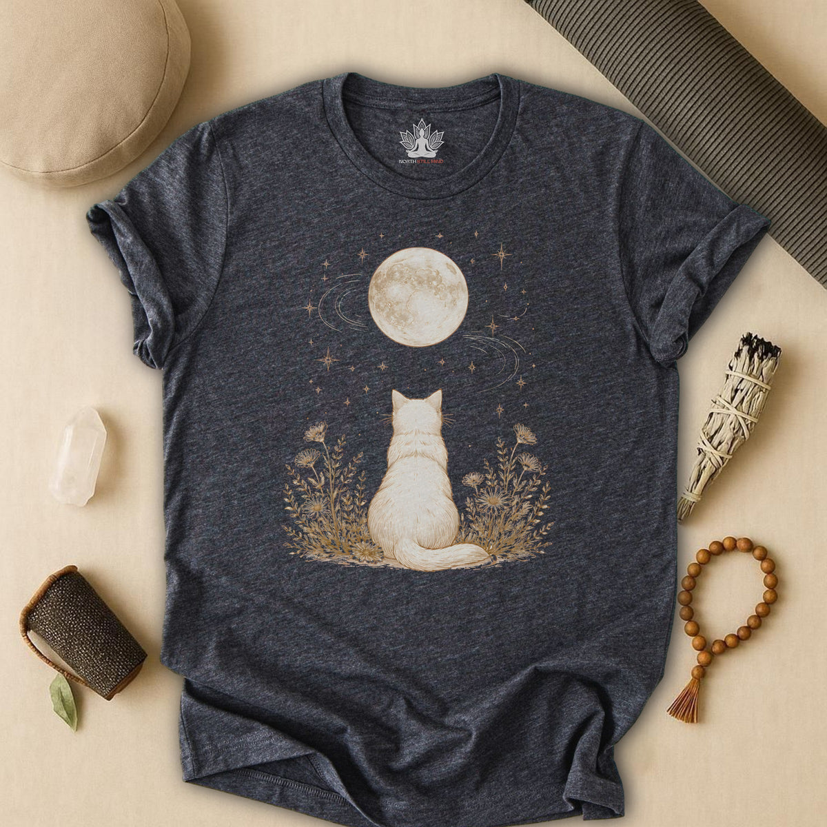 Moonlight Reverie Cat Tee