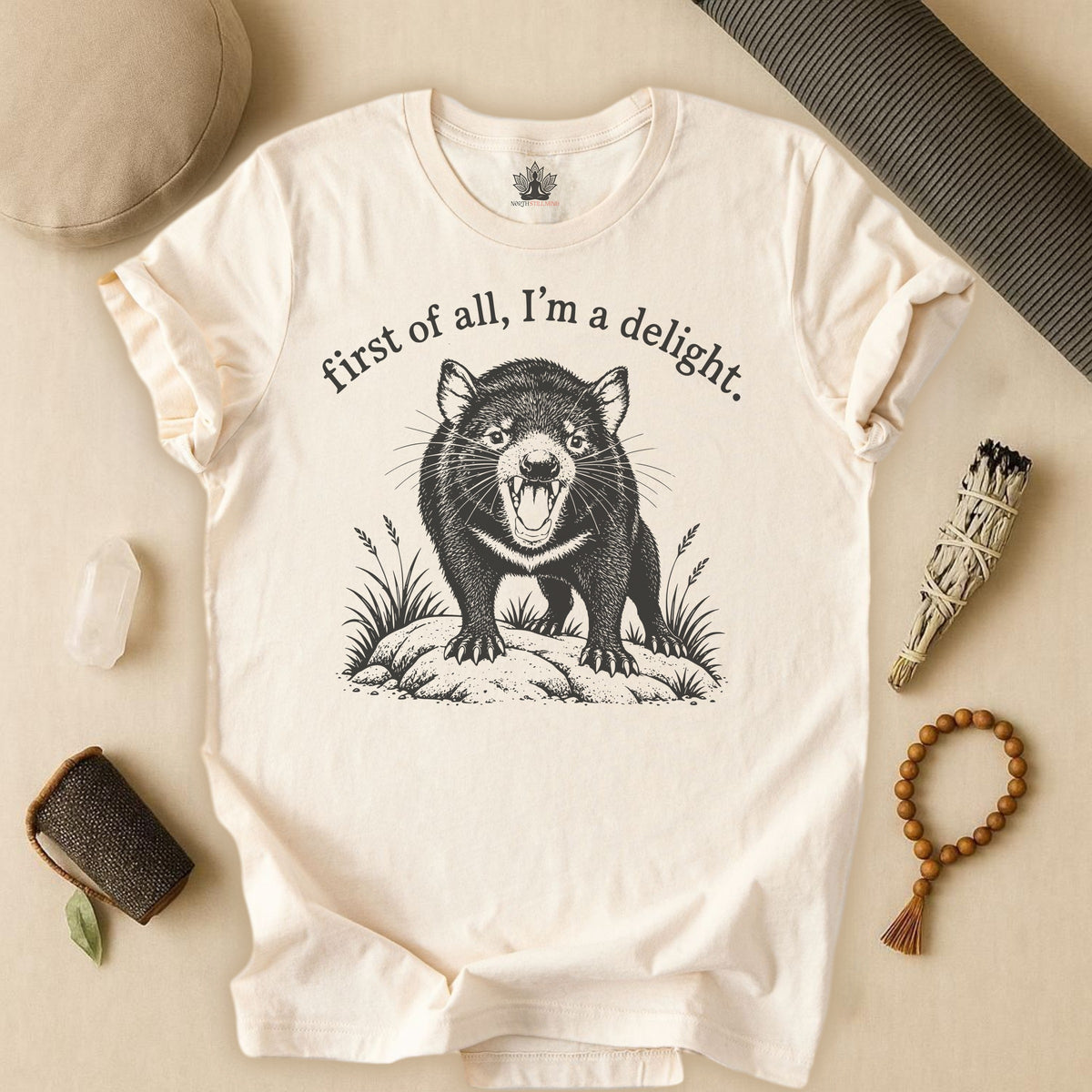 First Of All, I'm A Delight Tasmanian Devil Tee