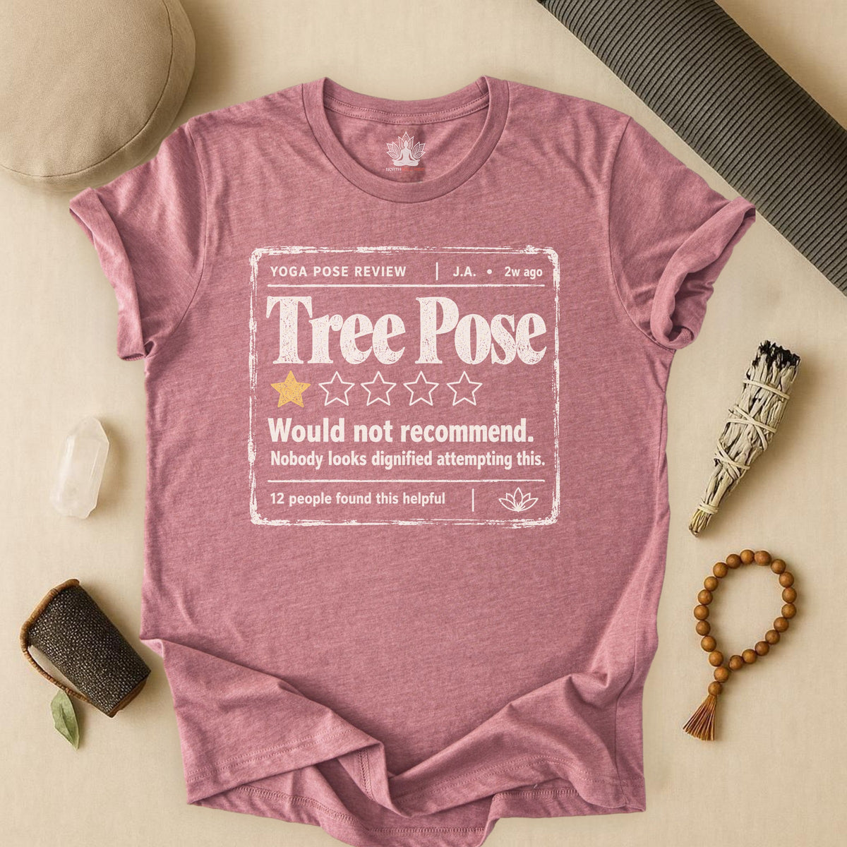 Tree Pose Review Tee