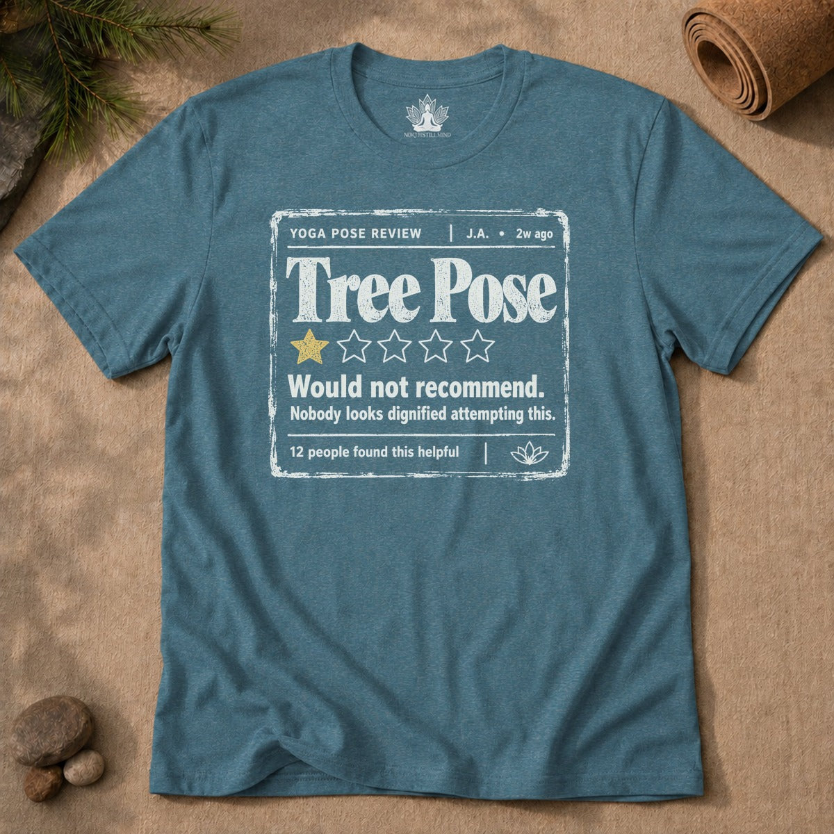 Tree Pose Review Men Tee