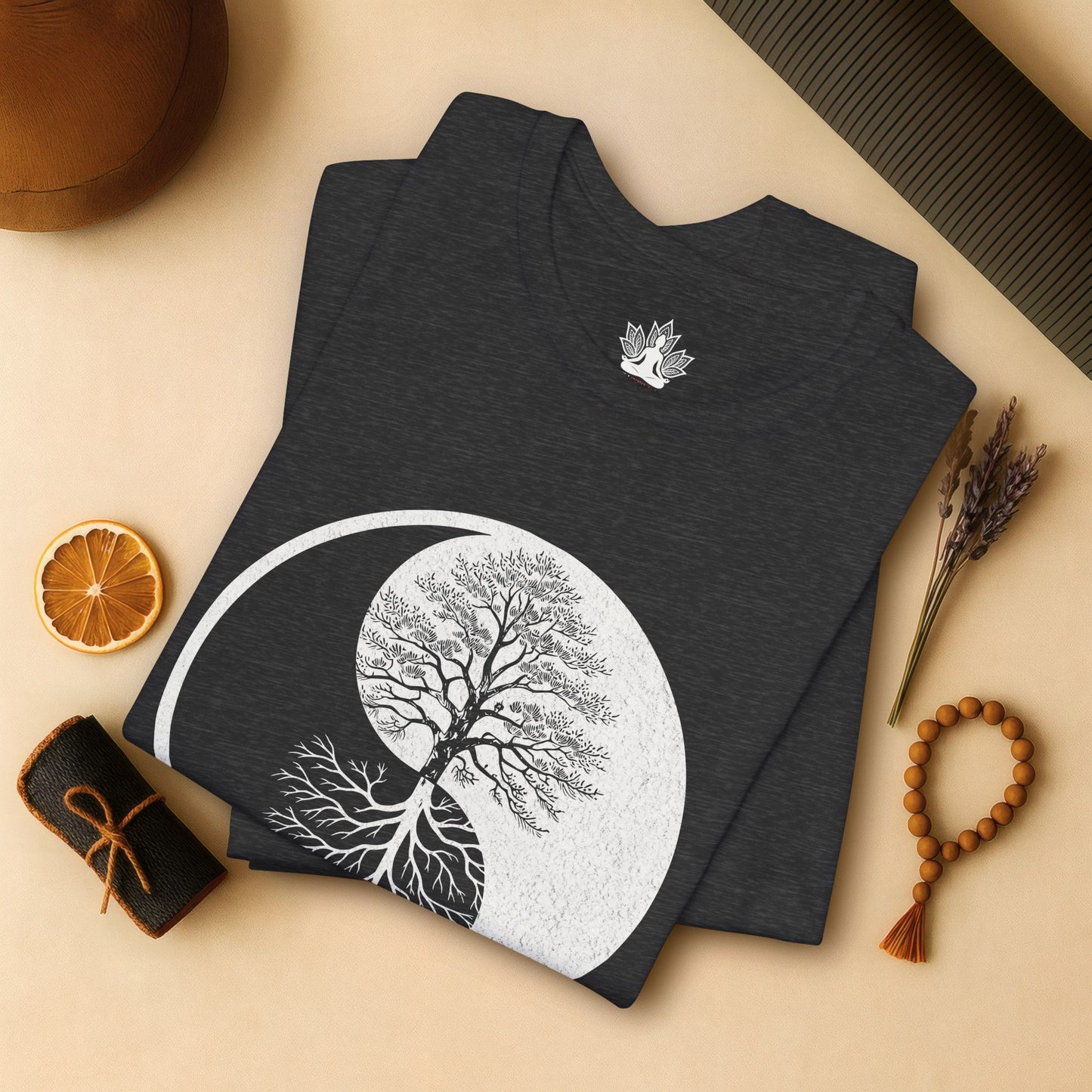 Yin Yang Tree of Balance - Spiritual Nature Tee