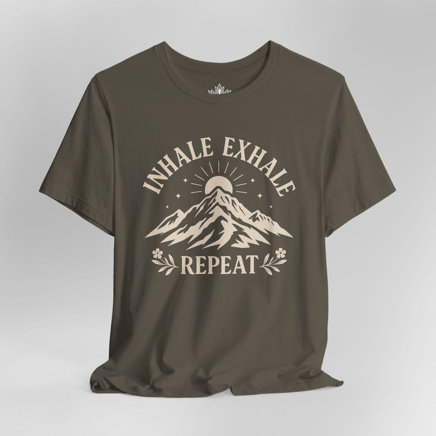 Inhale Exhale Repeat Mountain Tee