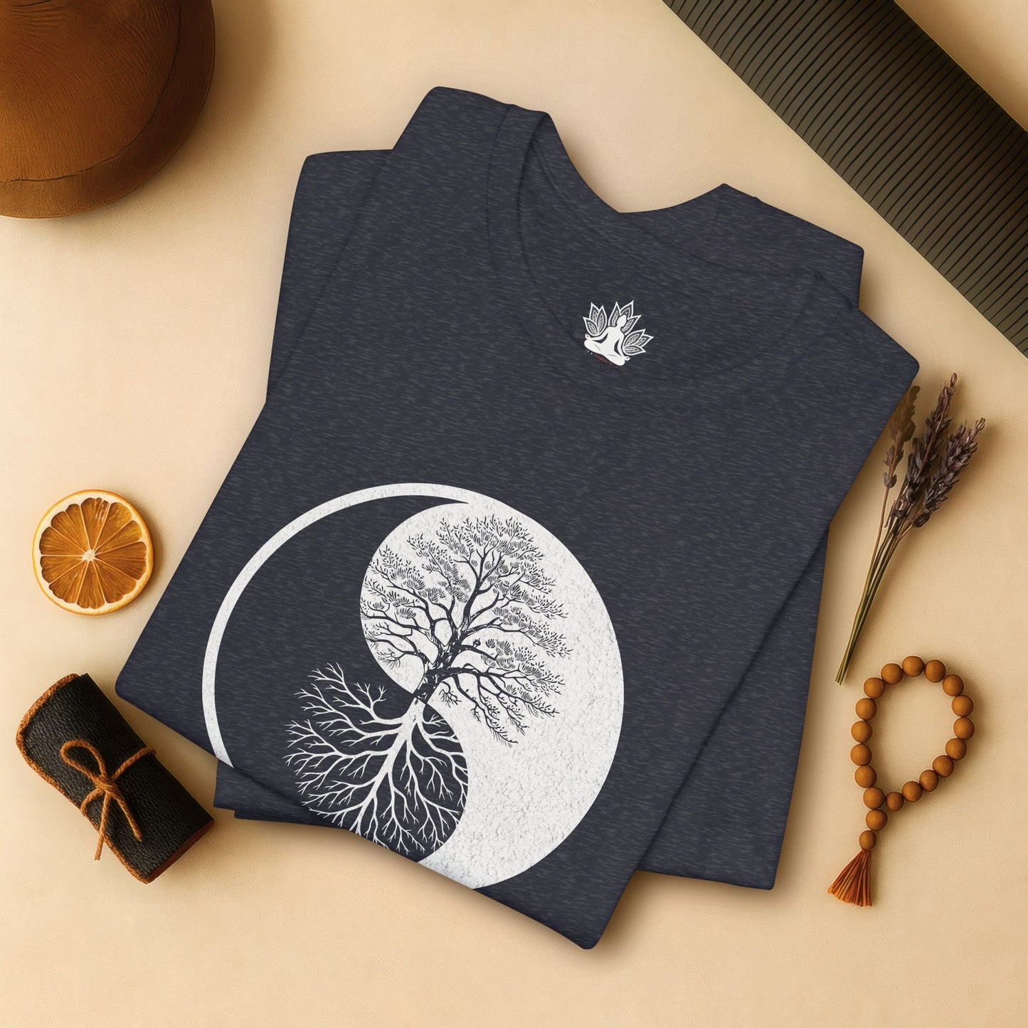Yin Yang Tree of Balance - Spiritual Nature Tee